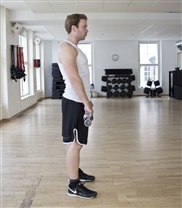 Startposition raka marklyft