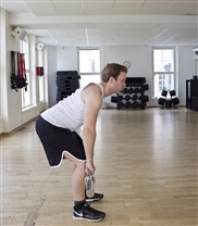 M�lposition raka marklyft