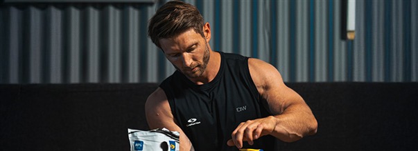 N beachformen - Kosttillskott vid trning