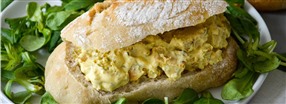 Recept: Nyttig chicken curry sub