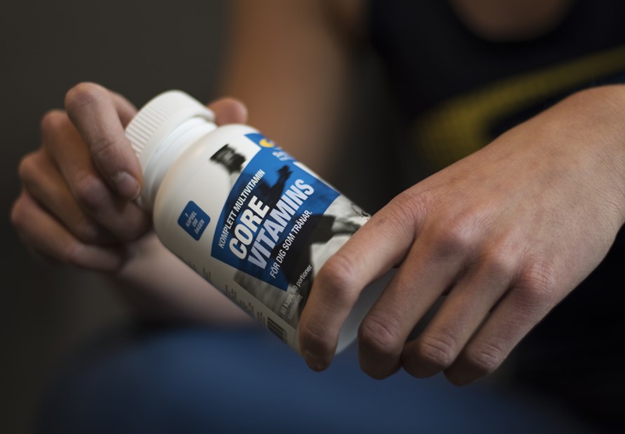 Bild p burk Core Vitamins.