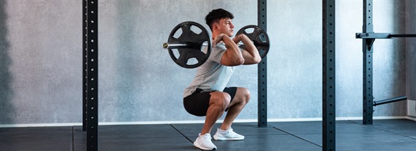 Frontbj (front squat)