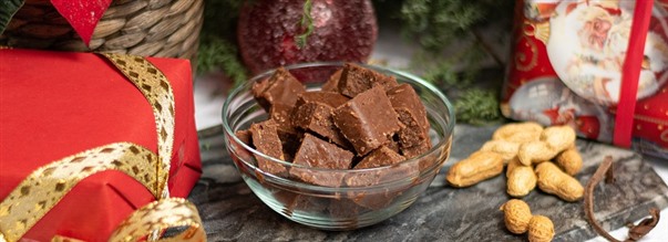 Nyttig fudge med jordntssmr