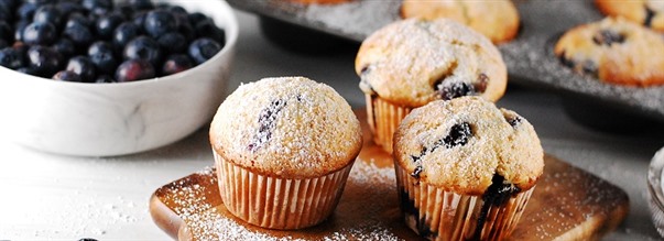 Recept: Glutenfria Blbrsmuffins