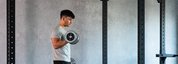 Hantelcurl (dumbbell curl)