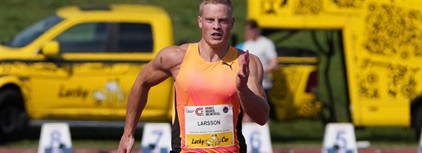 Henrik Larsson - 60, 100, 200 meters sprinter