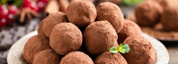 Recept: Kalorisnla chokladtryfflar