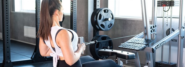 Kabelrodd (seated cable row)