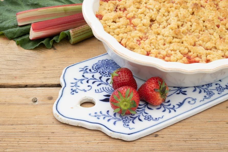 Somrig smulpaj med extra protein