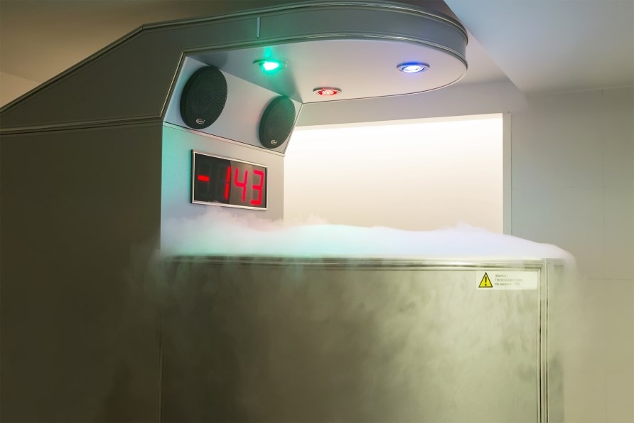 En kryoterapimaskin.