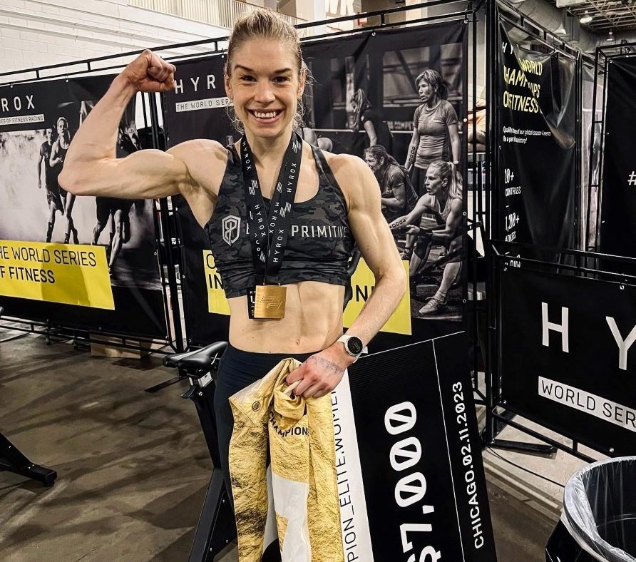 Mikaela Norman, vrldsmstarinna i Hyrox.