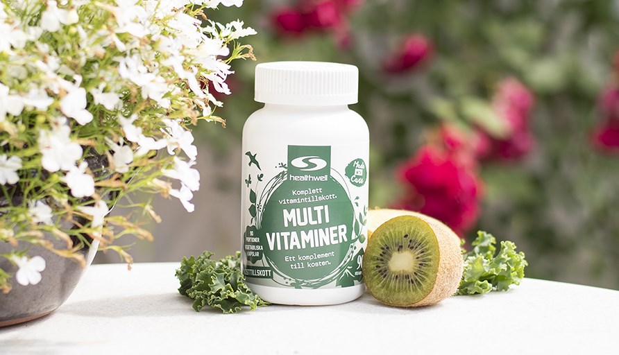 Ett komplett dagligt tillskott av vitaminer