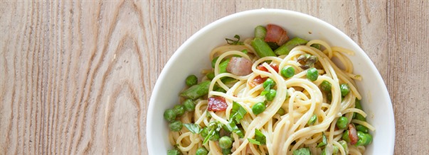 Recept: Pasta carbonara med rtor
