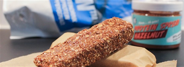 Proteinbars p fyra ingredienser