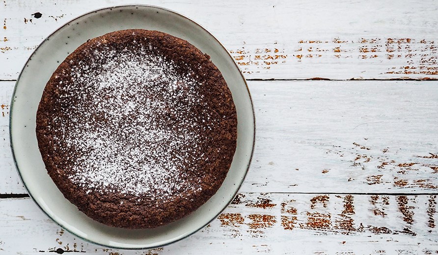 Kladdkaka med proteinpulver