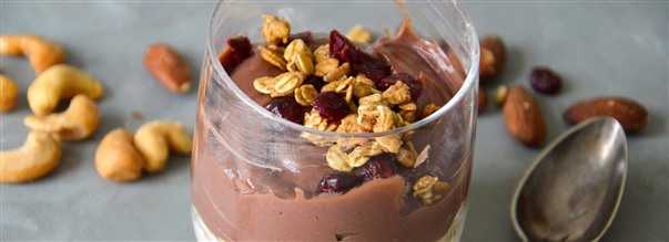Recept: Proteinpudding med krisp