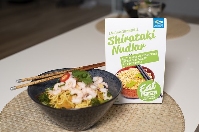 gå ner i vikt med nudlar