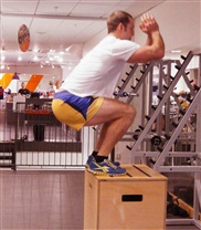 Superset med boxhopp