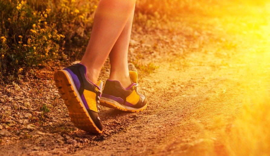 Person som promenerar Person som promenerar