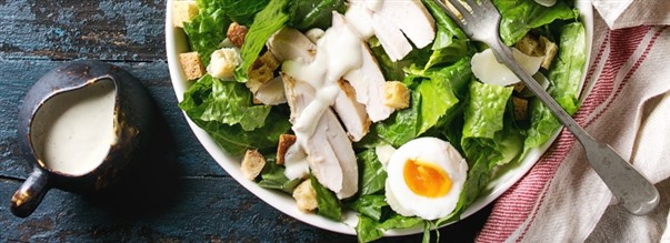 Recept: Proteinrik ceasardressing