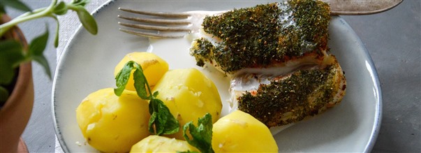 Recept: Torsk med pepparrotsss & potatis
