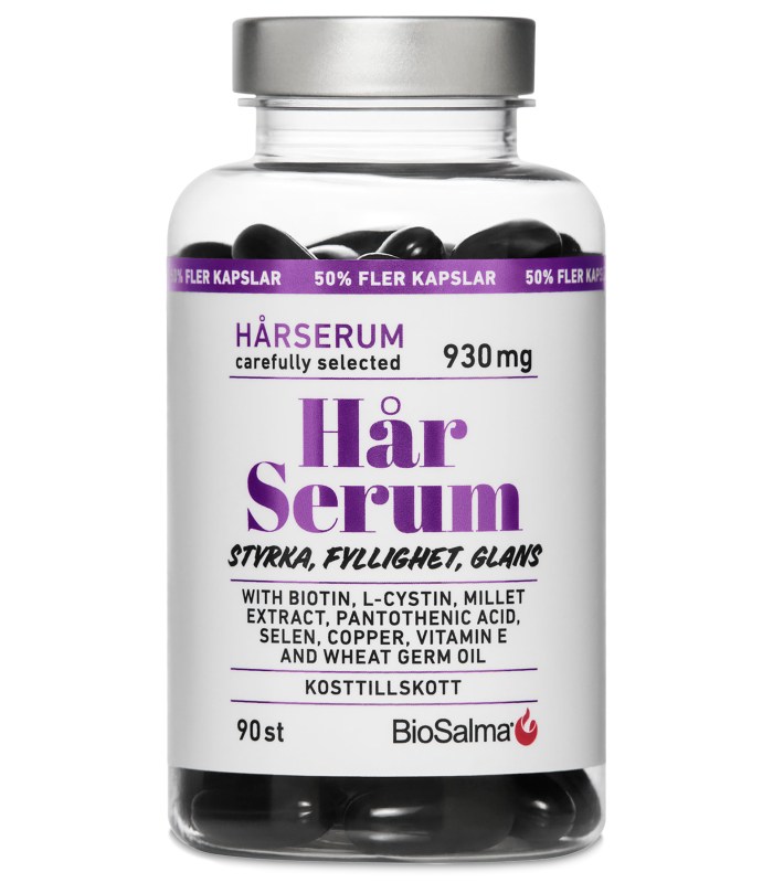 BioSalma HårSerum med Biotin L-cystin Pantotensyra
