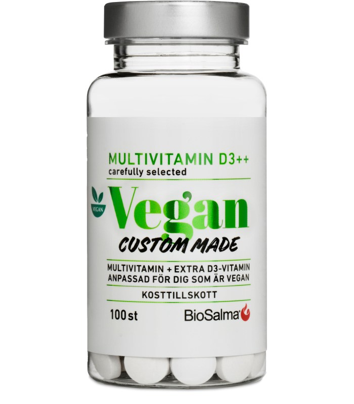 BioSalma Multivitamin Vegan D3-vitamin ++
