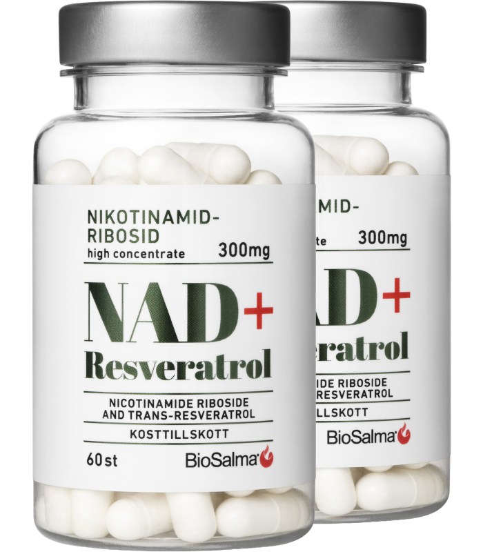 BioSalma NAD+ 300mg + Reservatrol