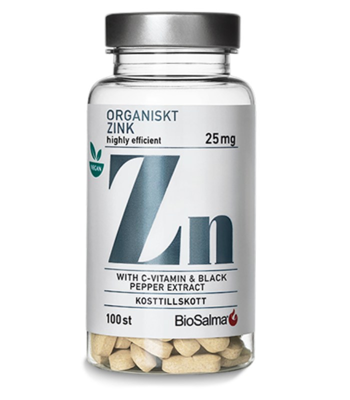 BioSalma Organiskt Zink 25mg