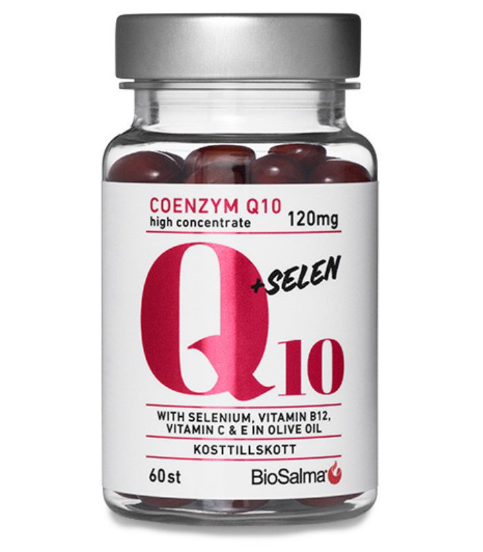 BioSalma Q10 Coenzym 120mg + Selen 