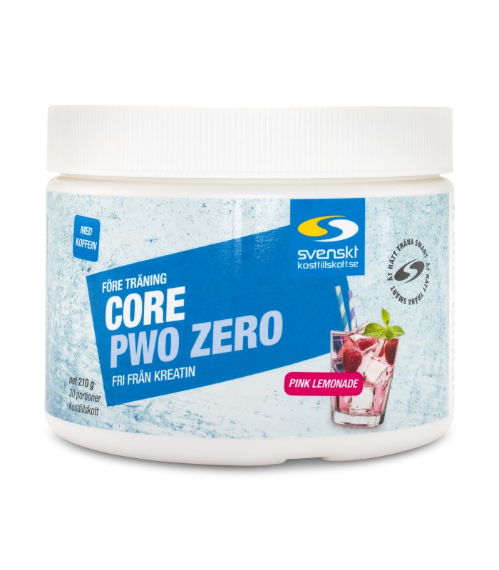 Miniatyrbild Core PWO Zero utg�ende, Pink Lemonade, 180 g