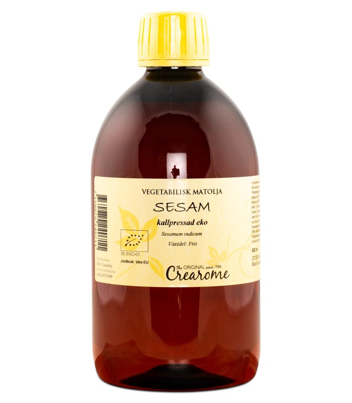 Crearome Kallpressad Sesamolja 