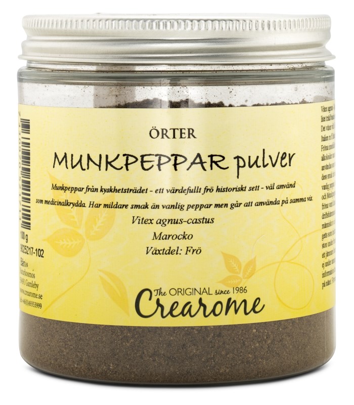 Crearome Munkpeppar Pulver