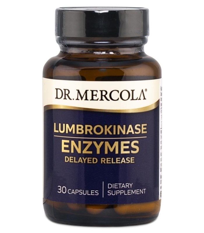 Dr Mercola Lumbrokinase