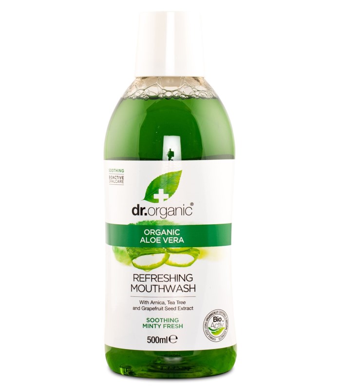 Dr Organic Aloe Vera Munskölj