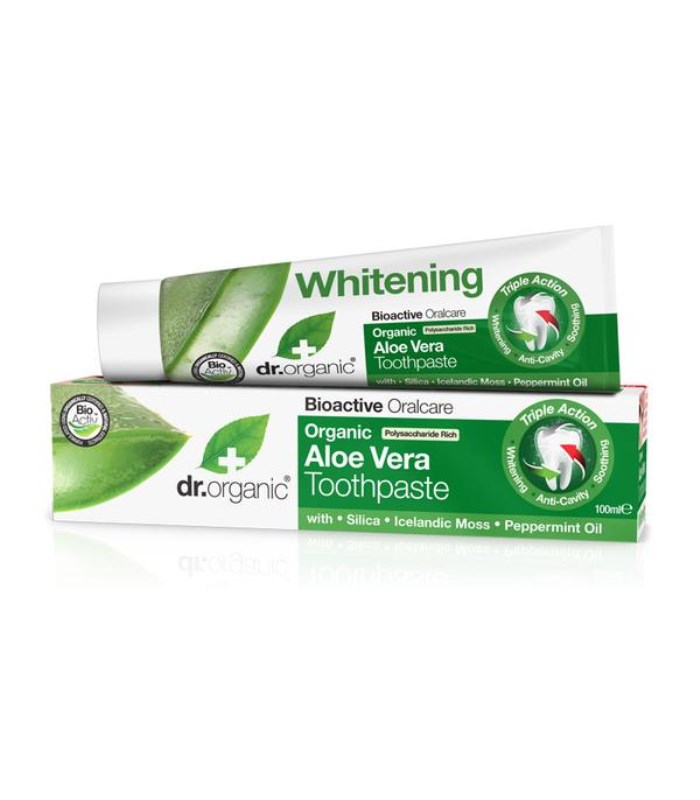 Dr Organic Aloe Vera Tandkräm 