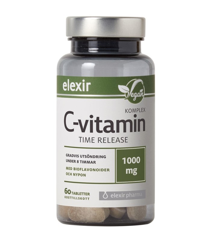 Elexir Pharma C-Vitamin Komplex Time Release