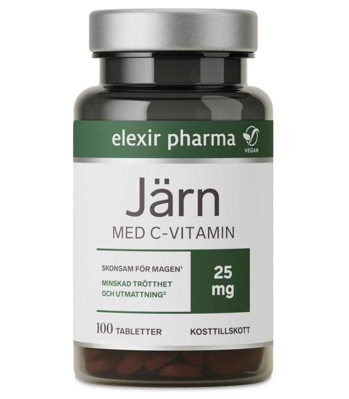 Elexir Pharma Järn med C-Vitamin