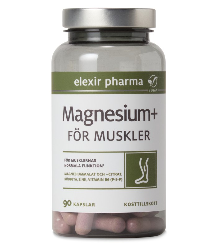 Elexir Pharma Magnesium+ För muskler