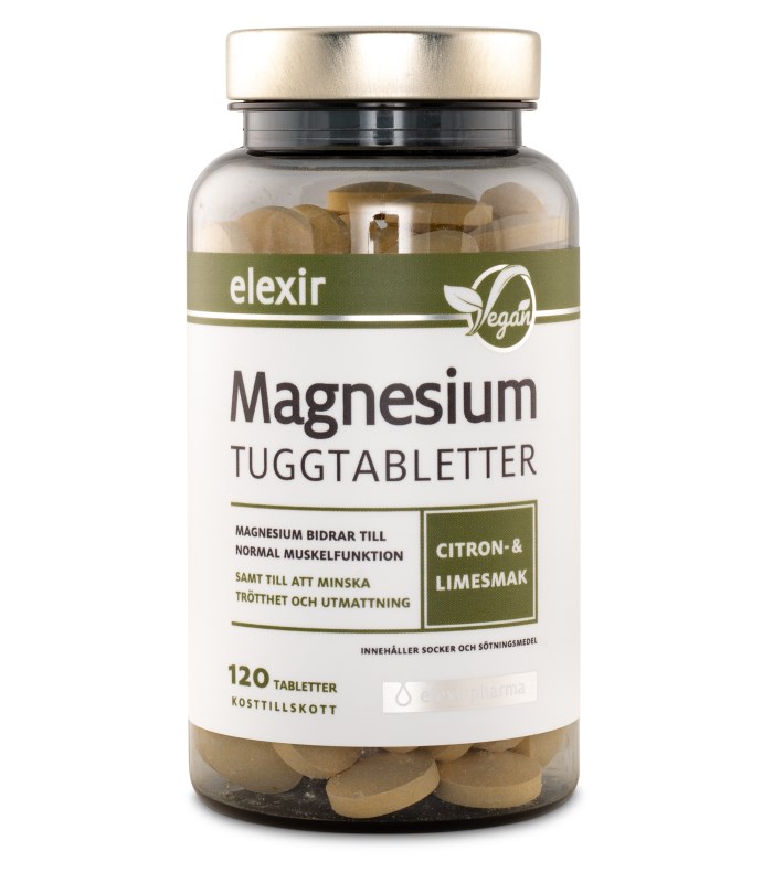 Elexir Pharma Magnesium Tuggtablett