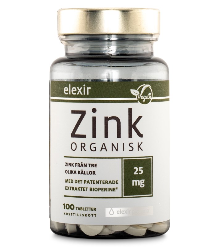 Elexir Pharma Zink Organisk