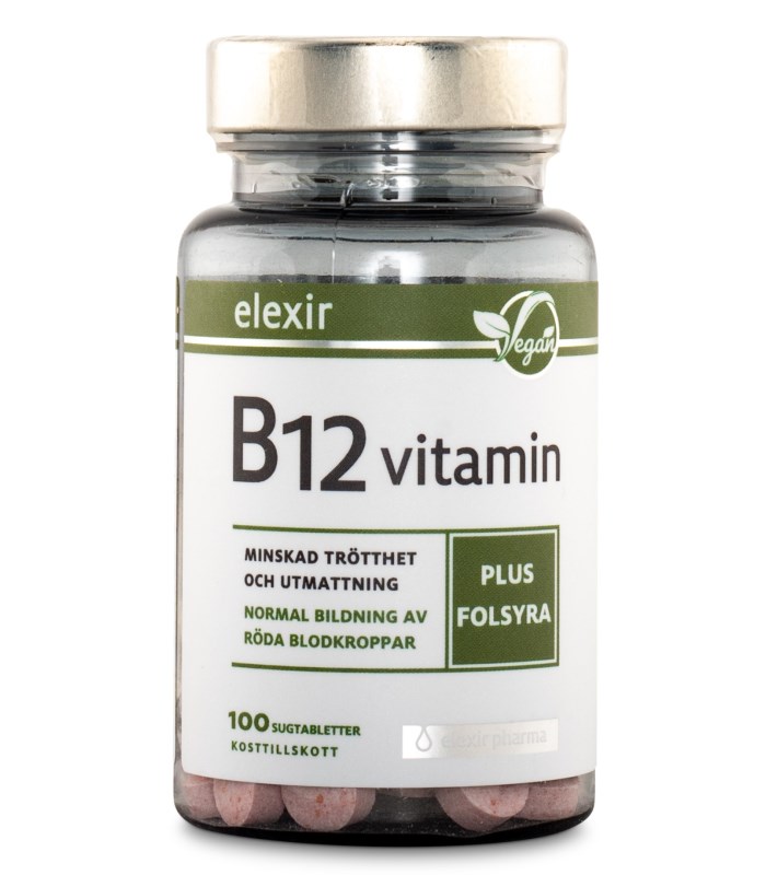 Elexir Pharma Vitamin B-12 Vegan