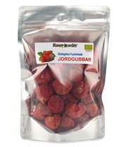 Frystorkade Jordgubbar