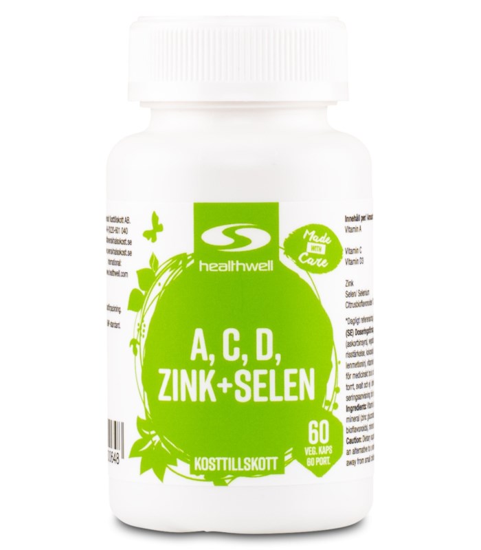 Healthwell A, C, D, Zink+Selen