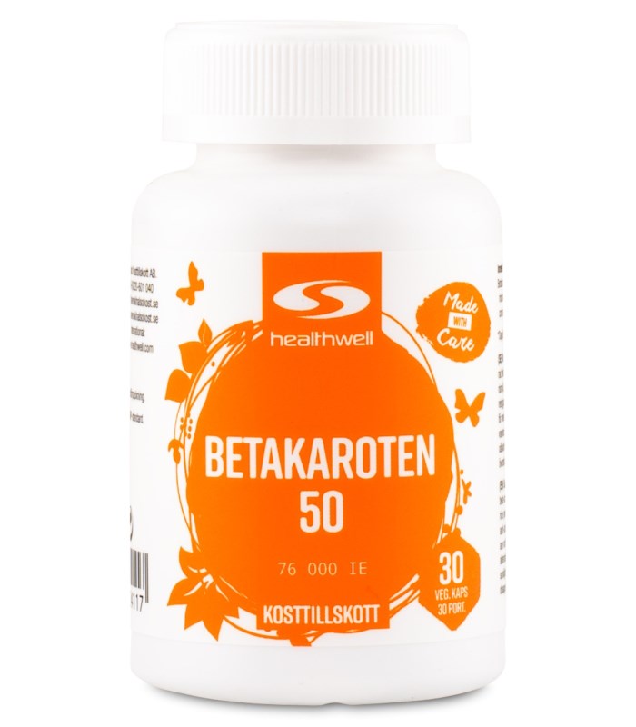 Healthwell Betakaroten 50
