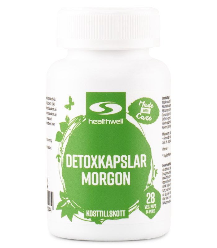Healthwell Detoxkapslar Morgon