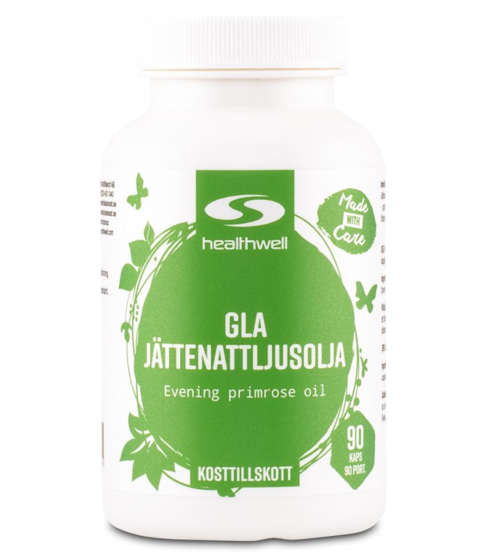 Healthwell GLA Jättenattljusolja Kapslar