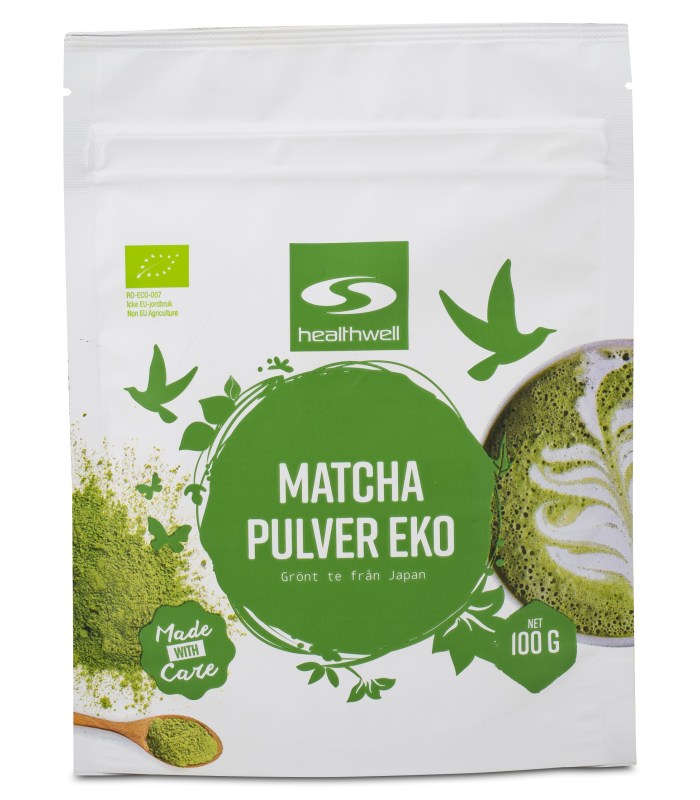 Healthwell Matcha Pulver EKO