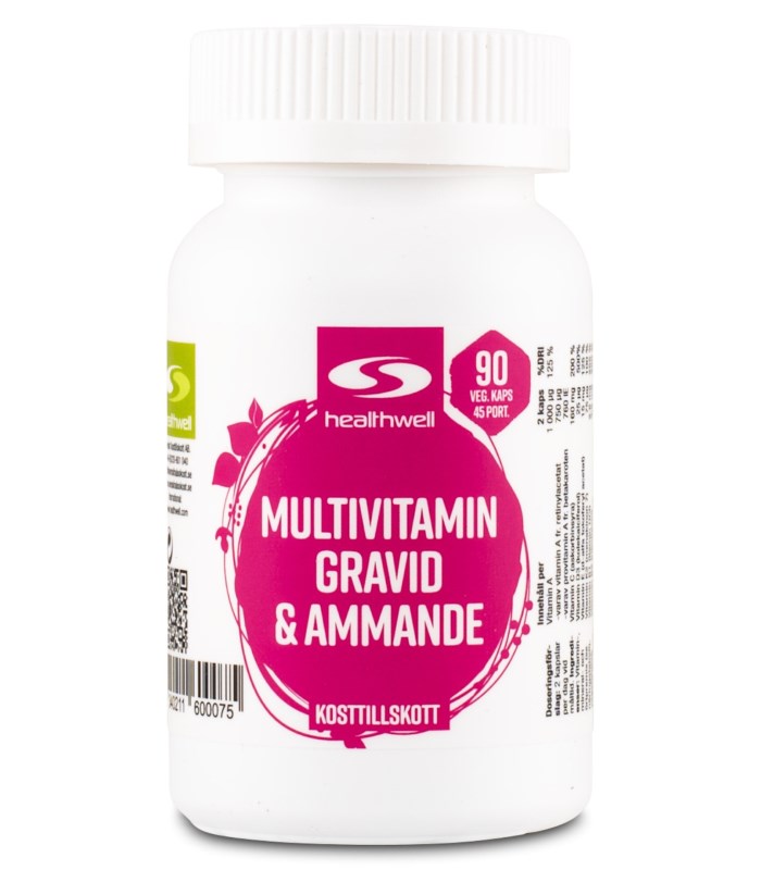 Healthwell Multivitamin Gravid & Ammande