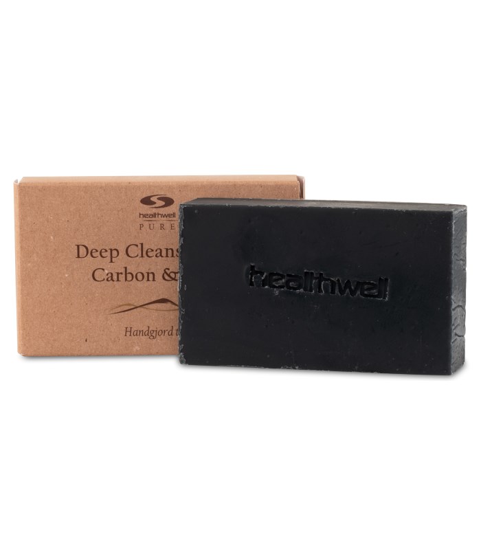 Healthwell PURE Deep Cleanse Soap Carbon & Clay